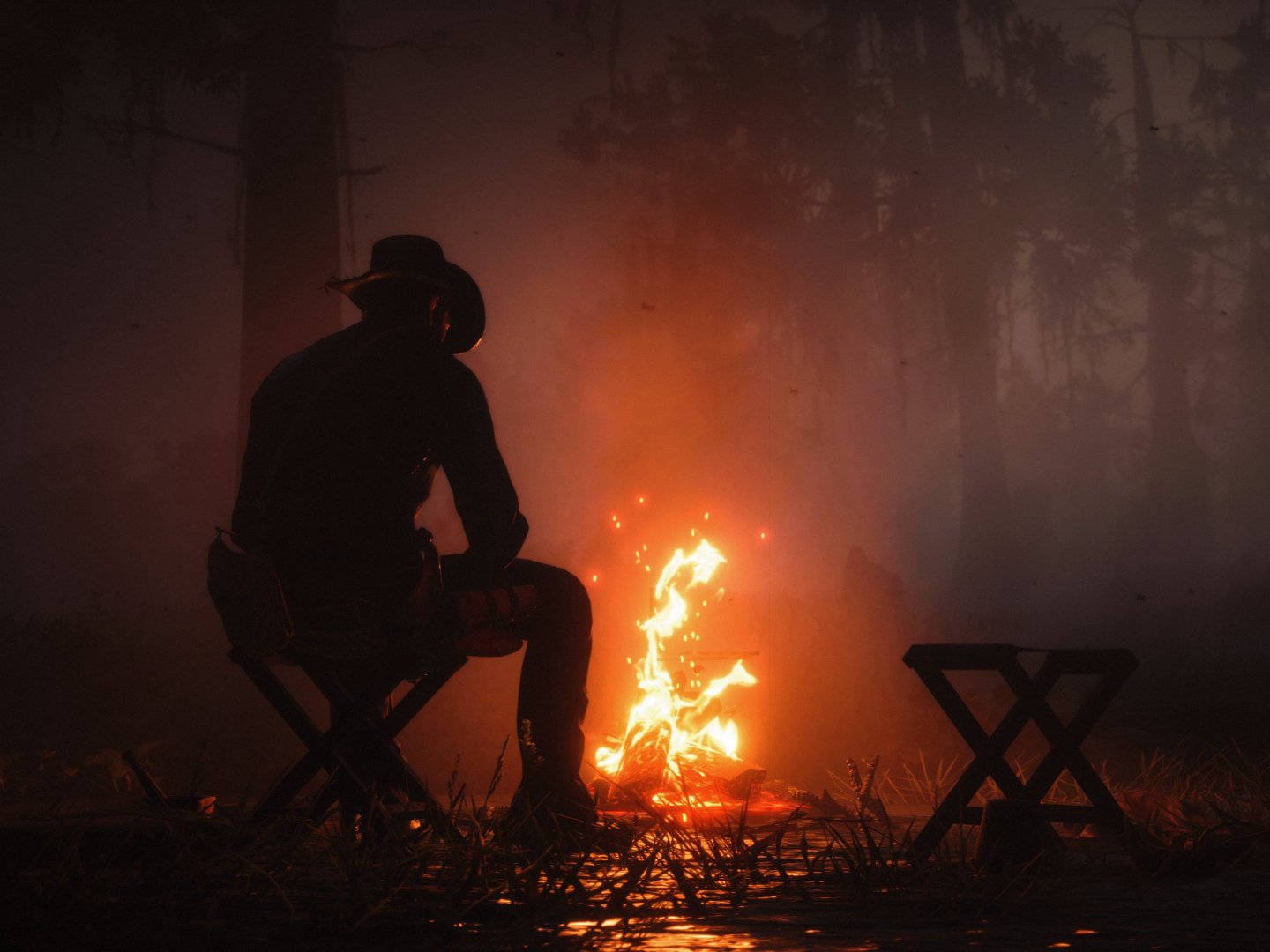 Camp Fire - Free wallpaper download