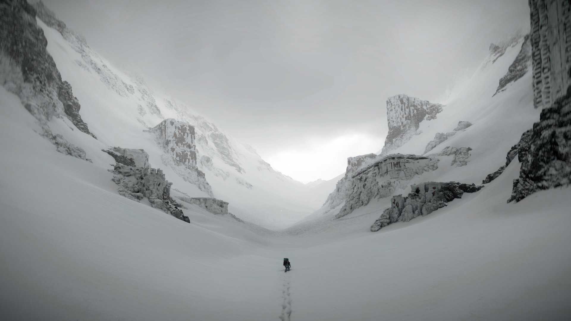 Death Stranding 2 Mountain Pass - Free wallpaper download