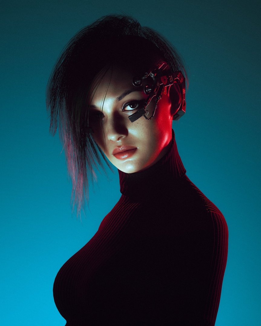 Judy Alvarez Braindance - Free wallpaper download