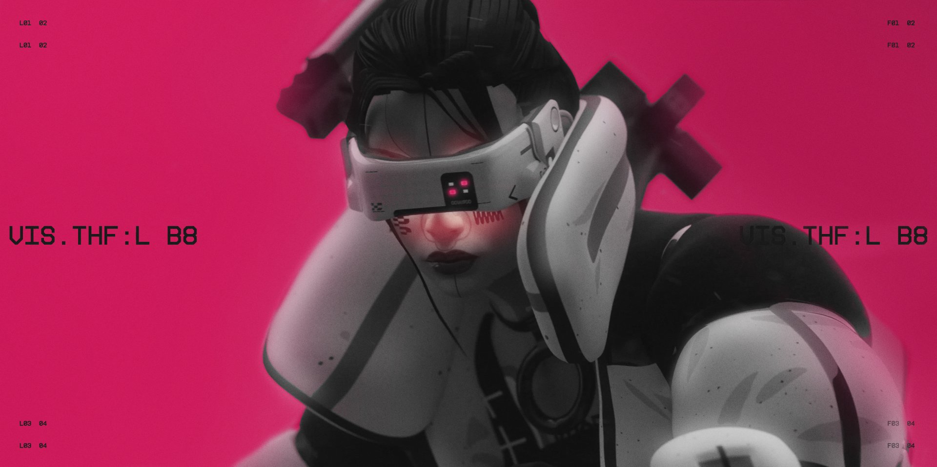 Marathon Thief Red Pink Edit - Free wallpaper download