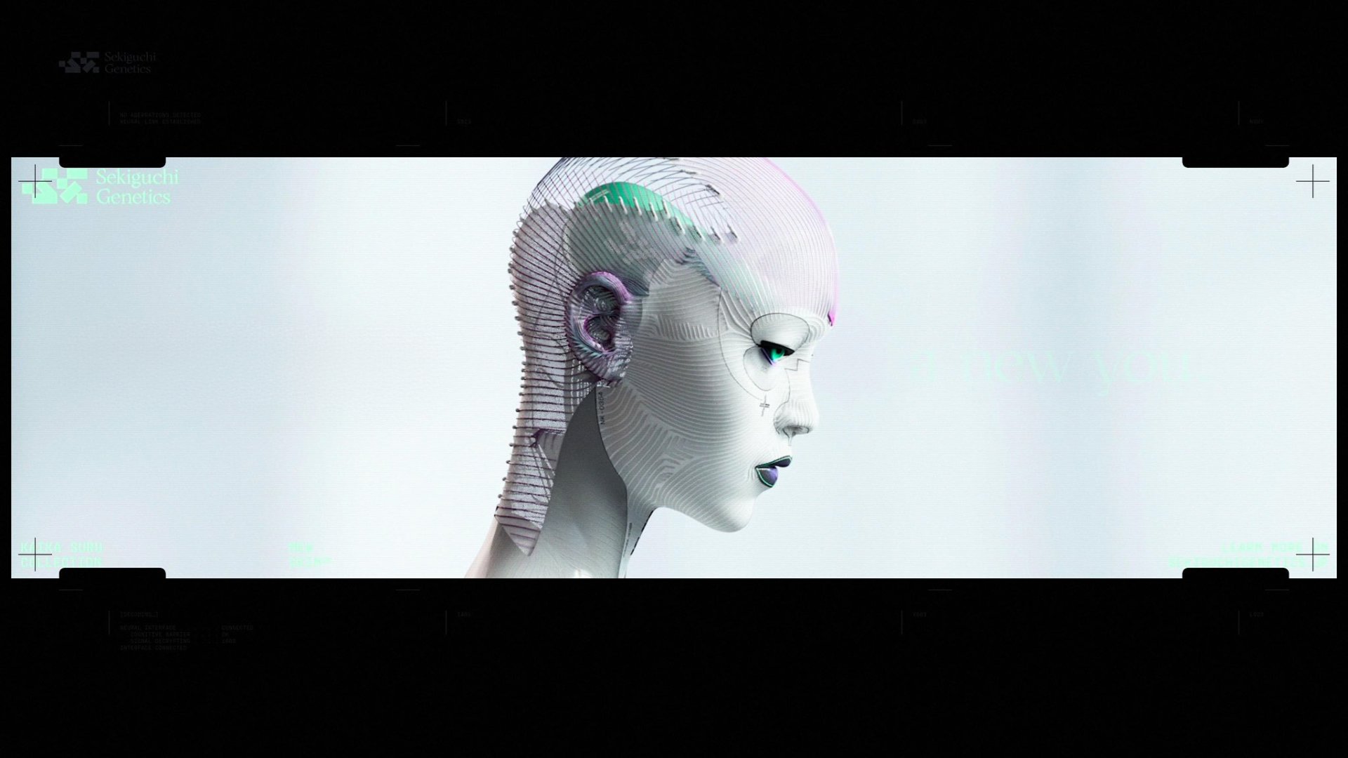 Sekiguchi Genetics Frame 03 - Free wallpaper download