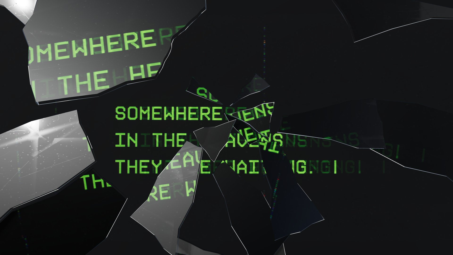 Somewhere In The Heavens (Shattered) - Free wallpaper download