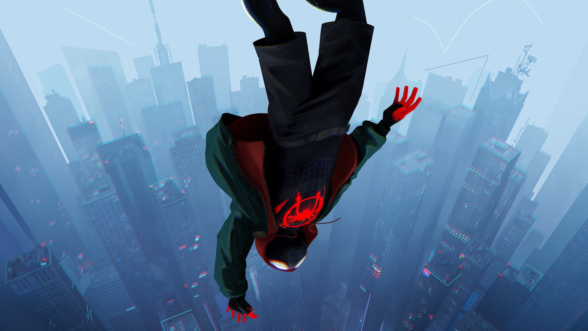 Spiderman Into The Spider Verse Movie - Free wallpaper download