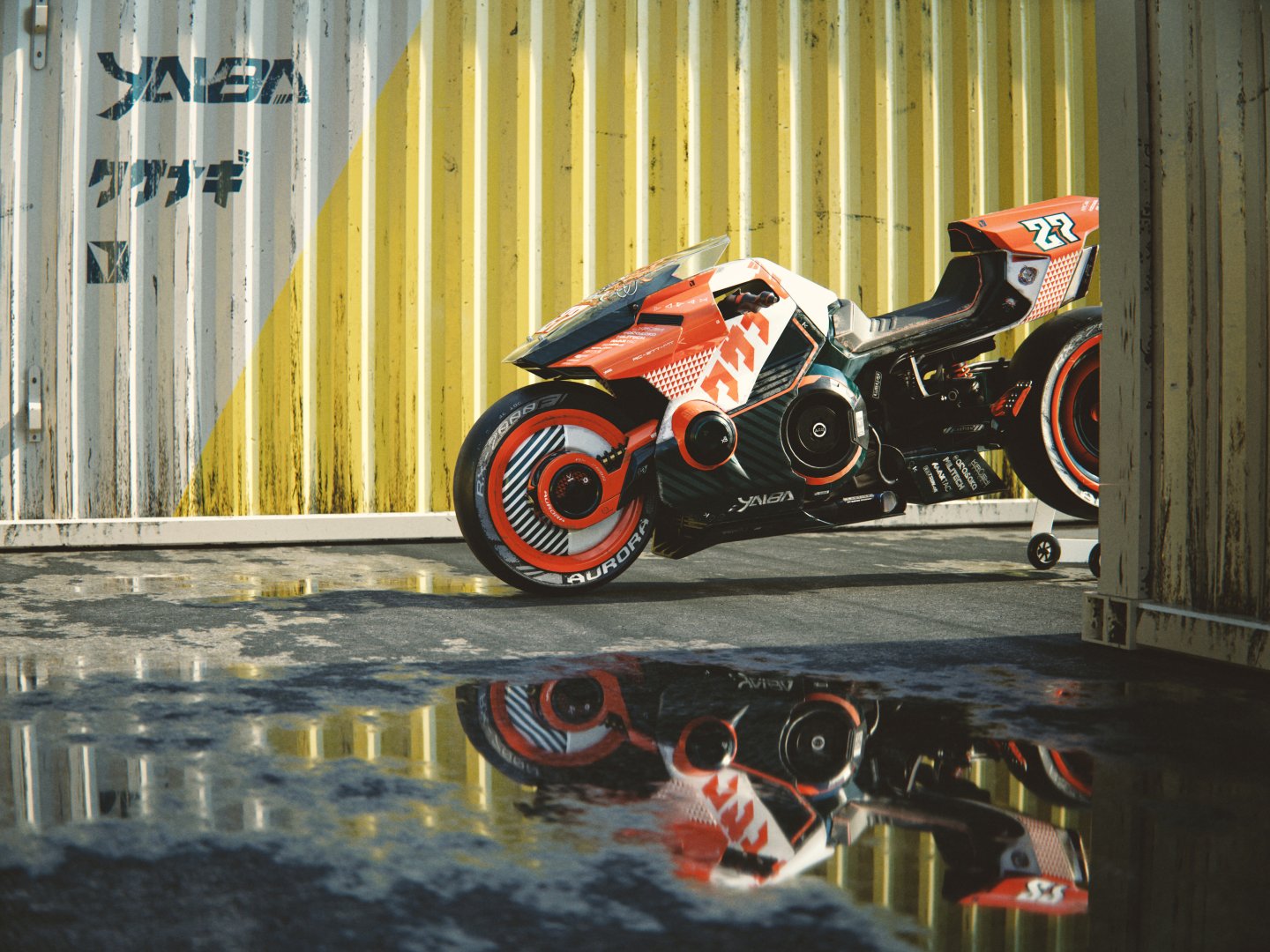 Yaiba Kusanagi CT‑3X Bike - Free wallpaper download