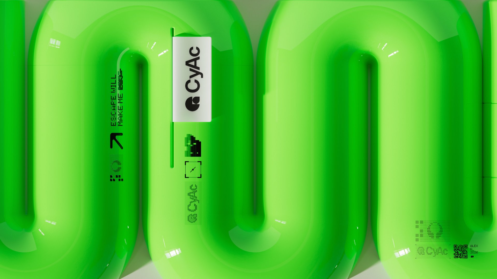 Cyber Acme / Marathon Faction (Green) - Free wallpaper download