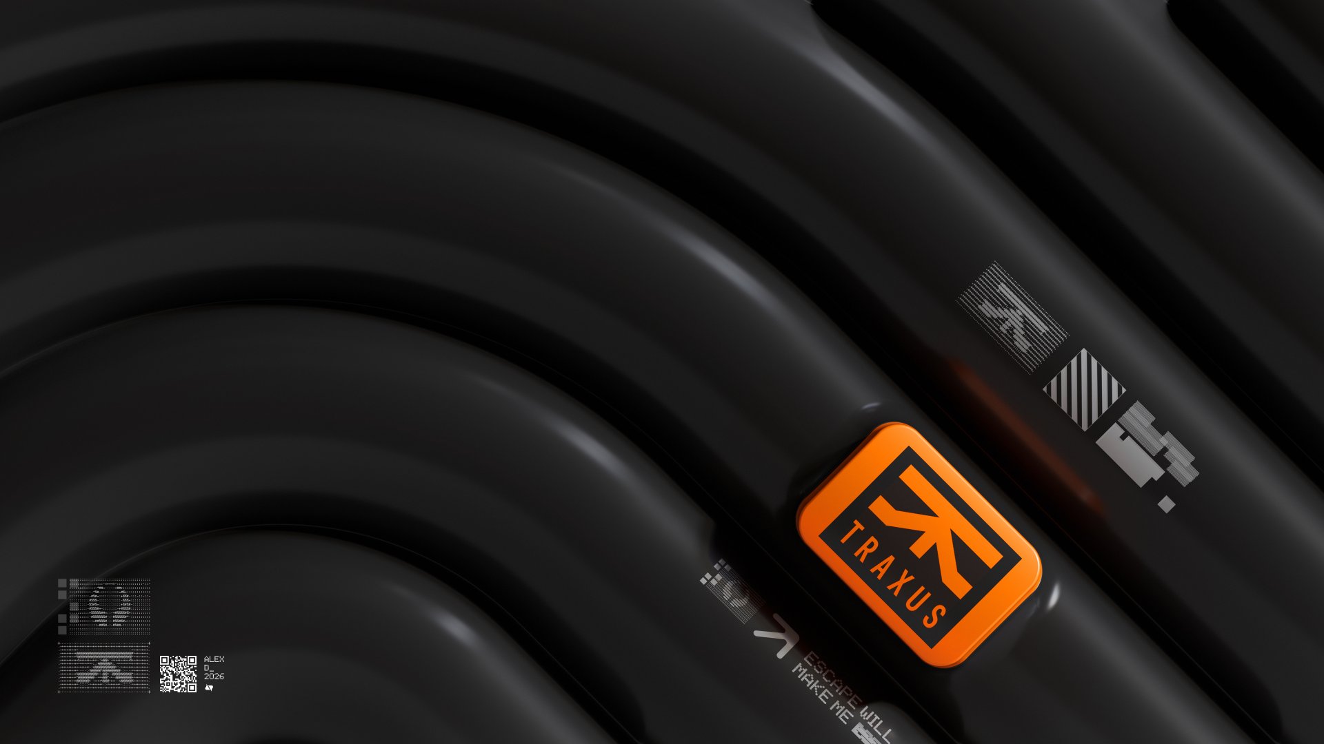 Traxus / Marathon Faction (Black) - Free wallpaper download