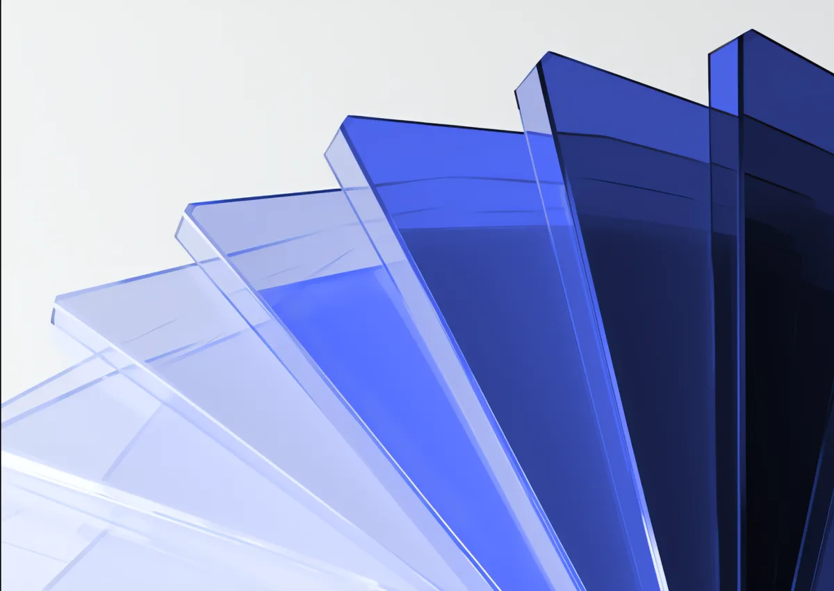 Glass wallpapers