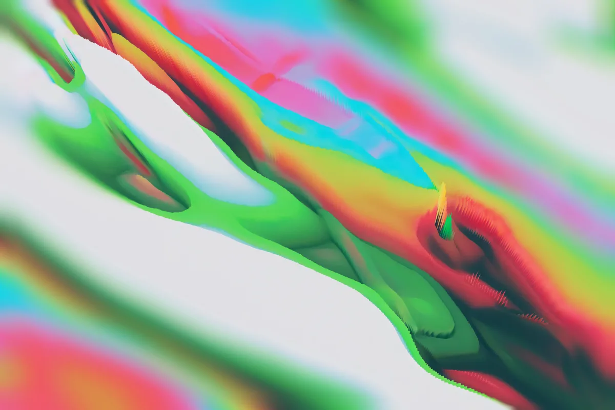 Abstract Psychedelic 3d Background (1)