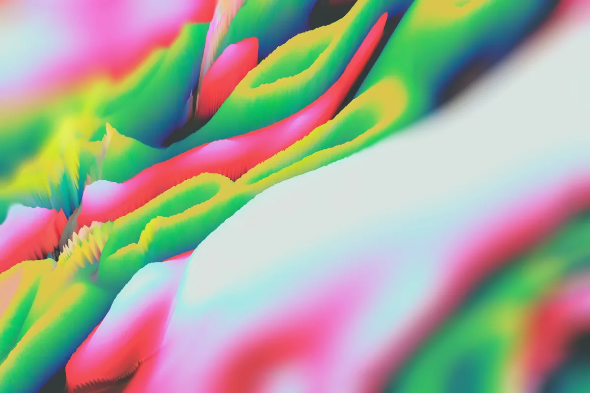 Abstract Psychedelic 3d Background (5)