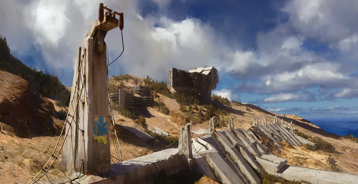 Arc Raiders Concept Art - Pillars wallpaper