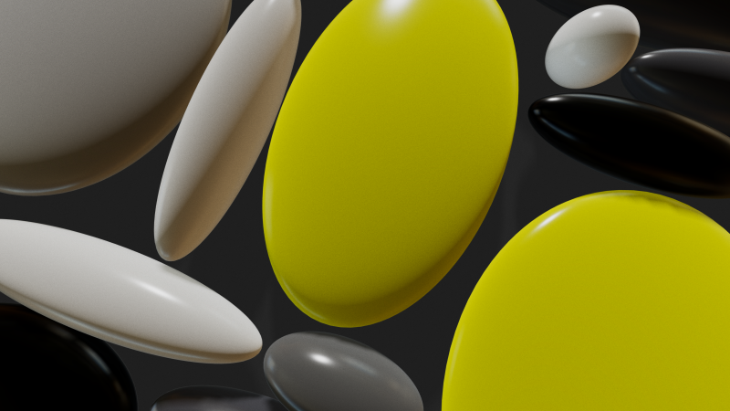 Yellow Black Grey II