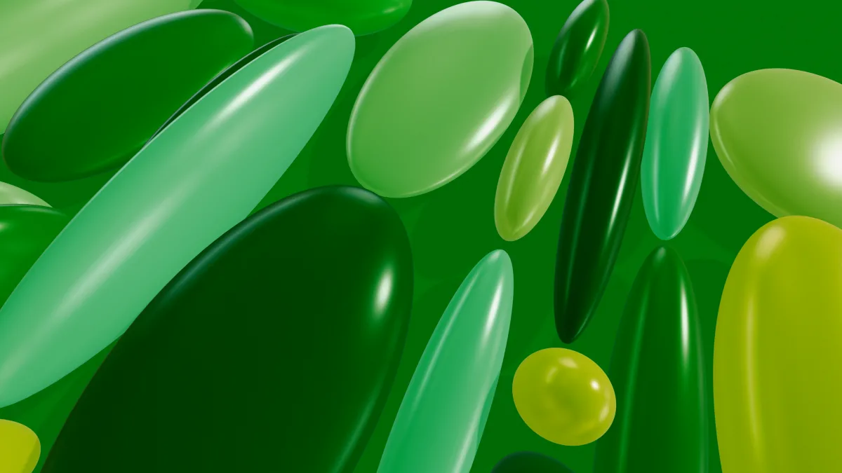 Coated Green Chaos wallpaper