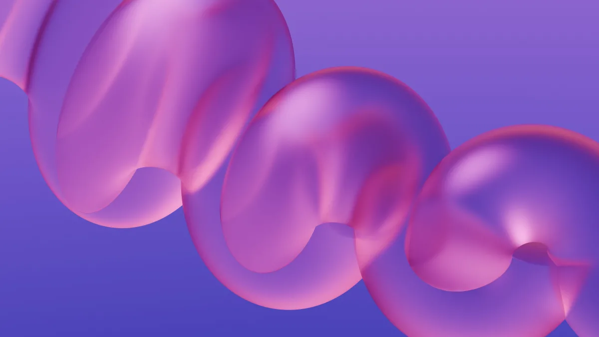 Colorful Abstract 3d Spiral On wallpaper
