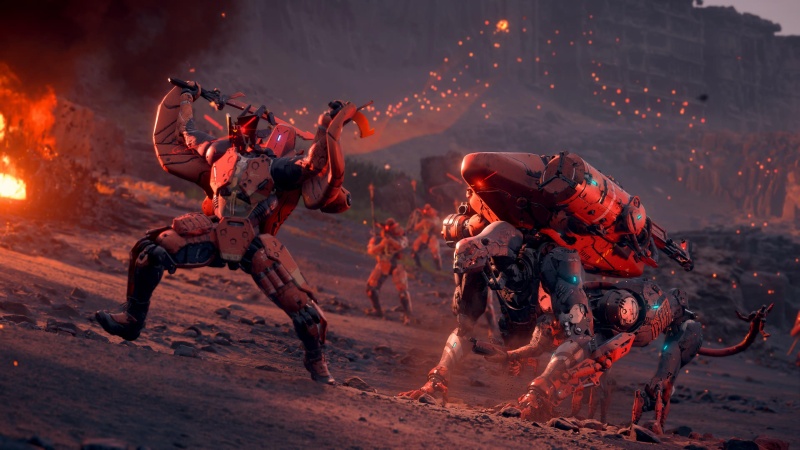 Death Stranding Robots