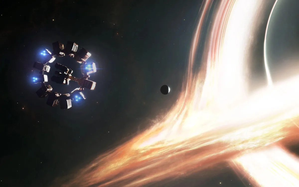 Ship Near Event Horizon
