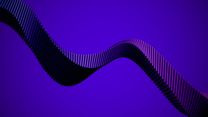 Amber Blue Spiraling